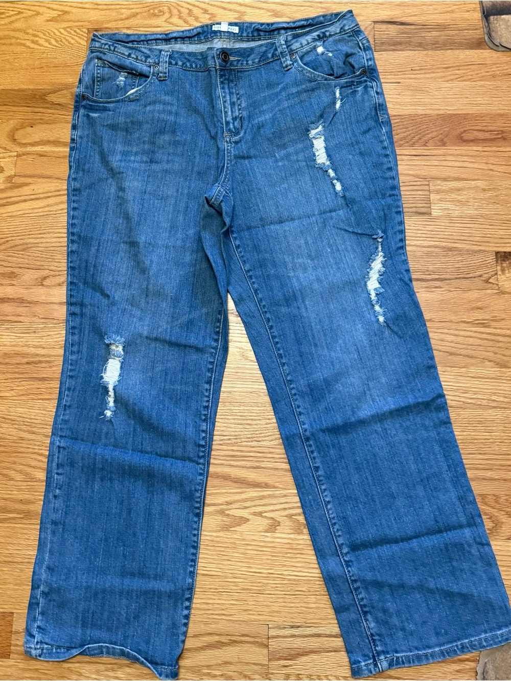 Women's 18 cropped jeans